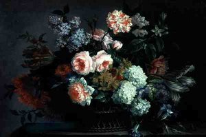 Nature morte de fleurs - Pieter Casteels