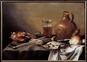 Nature morte avec poisson