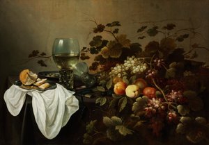 Nature morte avec fruits et Roemer