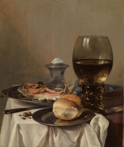 Nature morte avec un salière
