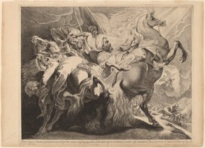 La Défaite de Sennachérib - Pieter Claesz Soutman after Sir Peter Paul Rubens
