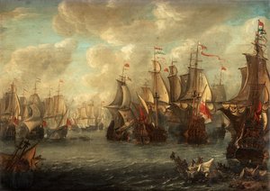 Le Raid sur la Medway, 1667 - Pieter Cornelisz van Soest