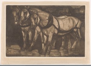 Trois chevaux d