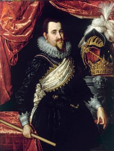Portrait de Christian IV, roi du Danemark - Pieter Fransz. Isaacsz.
