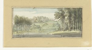 Paysage avec de l