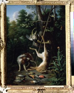 Chien de chasse et gibier à plumes