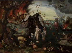 La Tentation de Saint Antoine - Pieter Huys