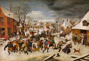 Le Massacre des Innocents à Bethléem - Pieter III Brueghel