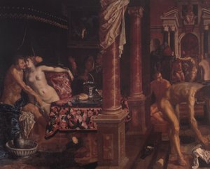 Danois :  En badstue A Bathhouse