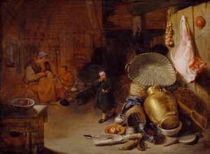 Intérieur avec figures, 1643