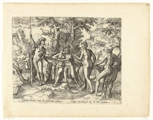 Le jugement de Pâris - Pieter Jalhea Furnius