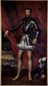 Portrait en pied de François de Lorraine, duc de Guise (1519-1563) - Pieter Jansz. Pourbus