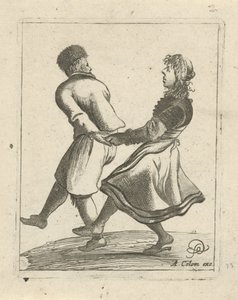 Couple dansant - Pieter Jansz Quast