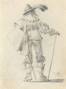 Gentleman vu de dos - Pieter Jansz Quast