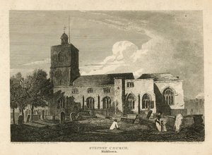 Église de Stepney, Londres - Pieter Jansz. Quast