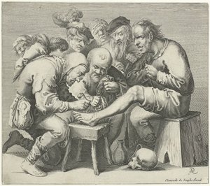 Opération du pied - Pieter Jansz Quast