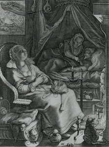 Nocte vacant curis animi - Pieter Jansz Saenredam