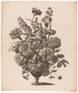 Vase avec des fleurs - Pieter Mortier (I) (possibly)