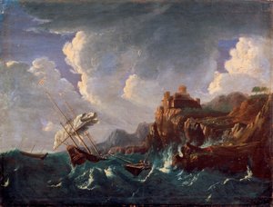 Mer orageuse - Pieter Mulier the Younger