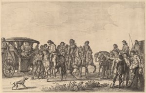 Entrée de Marie de Médicis à Amsterdam [plaque 6 de 6] - Pieter Nolpe