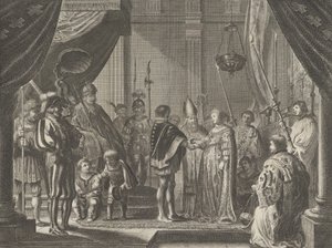 Planche 7 : Le mariage de François Ier de Médicis et Jeanne d