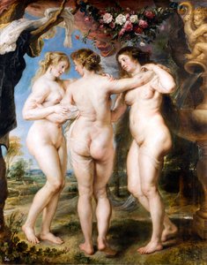 Les Trois Grâces, vers 1635 - Peter Paul Rubens