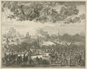 Départ de Charles II de Scheveningen pour l