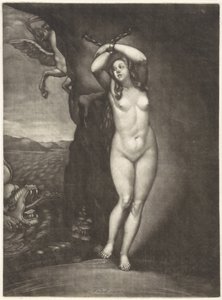 Andromède enchaînée au rocher