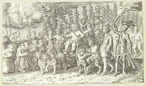 Le Triomphe de Bacchus à Thèbes - Pieter Serwouters