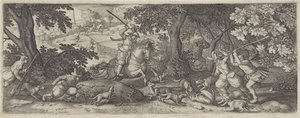 Chasse au renard - Pieter Serwouters