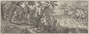 Chasse au lapin - Pieter Serwouters