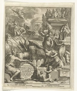 Page de titre pour le Mercure Européen de 1702