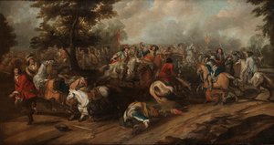 La bataille de Breitenfeld - Pieter Snayers