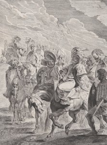 Un prince turc à cheval, vers 1620-25