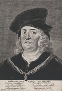 Portrait de Théophraste Paracelse, 1615-43