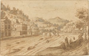 Vue de la rivière - Pieter Stevens