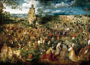 La Montée au Calvaire - Pieter Bruegel the Elder