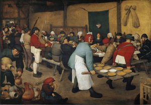 Le mariage paysan - Pieter Bruegel the Elder