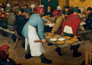 La lune de miel (détail) - Pieter Bruegel the Elder