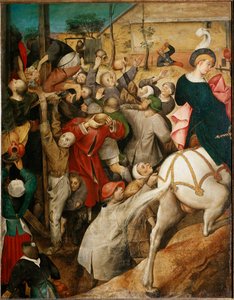 Le vin de Saint Martin (détail) - Pieter Bruegel the Elder