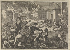 Saccage de Magdebourg, 1698 - Pieter Van der Aa
