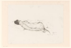 Nu couché - Pieter Willem van Baarsel