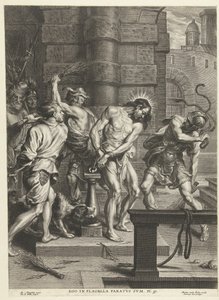 Flagellation du Christ par des soldats - Pieter de Bailliu (I)