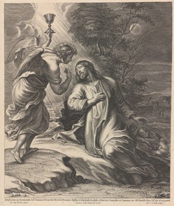 Christ au Mont des Oliviers - Pieter de Bailliu after Sir Peter Paul Rubens