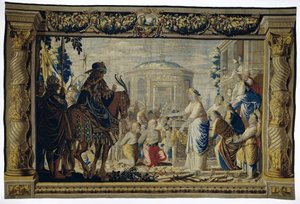 Oreste et Pylade devant Iphigénie