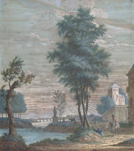 Paysage italien, 1769 - Pieter de Groot