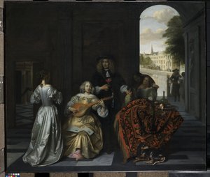 Fête musicale - Pieter de Hooch