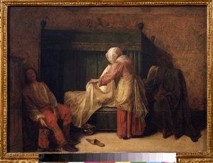 Le lever du jeune homme - Pieter de Hooch