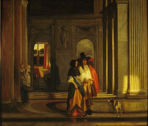 Départ pour la promenade - Pieter de Hooch