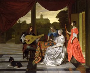 Scène musicale à Amsterdam